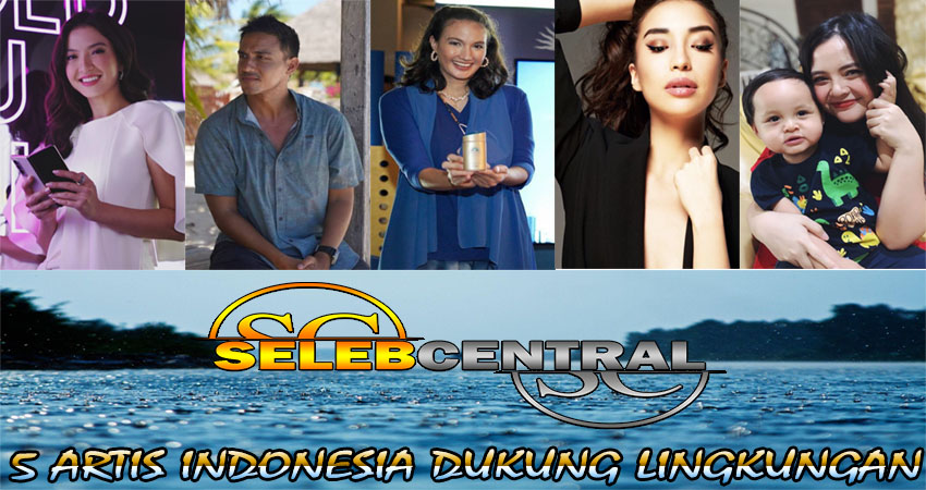 5 Artis Indonesia Dukung Lingkungan